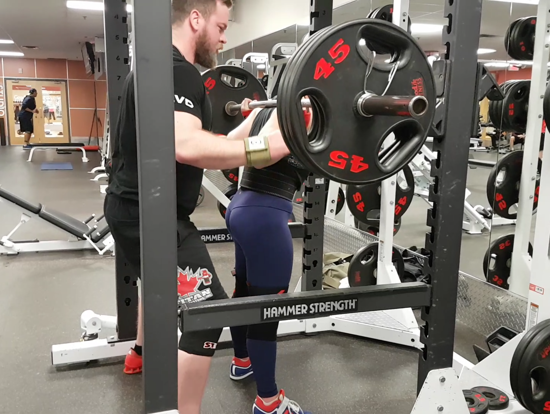 Main Bench and Squat - 6 Weeks Out -With Video-