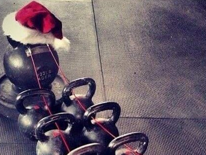 Christmas Kettlebell Challenge Round #4 (w/video)
