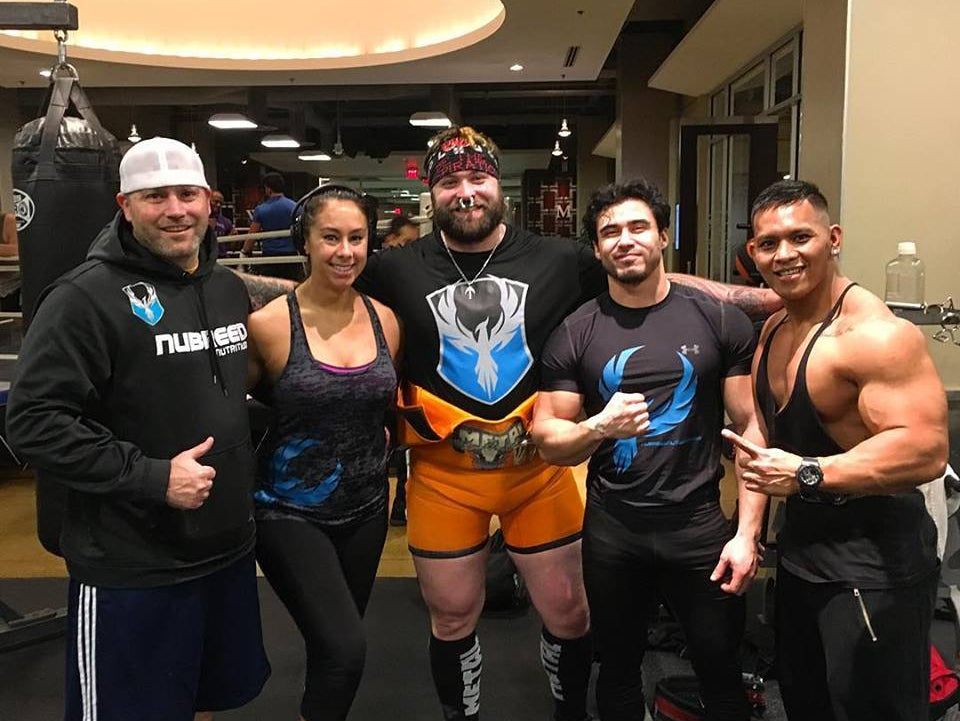 Heavy Deathlifts At Golds in L.A.