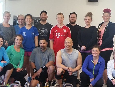 Kettlebell Workshop, 15 Athletes, 2 Instructors, 40 Bells!