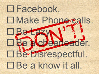 Don’t Do It: Interns