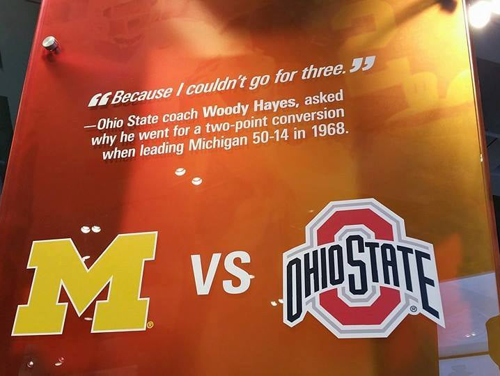 Woody Hayes Was Correct