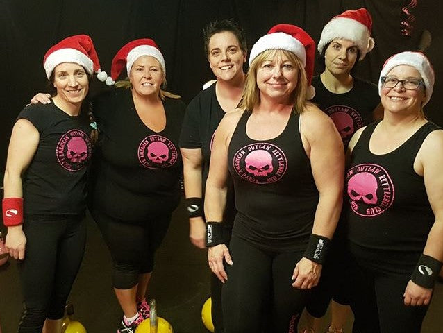 Outlaws Crank Out The Christmas Kettlebell Compound Challenge!