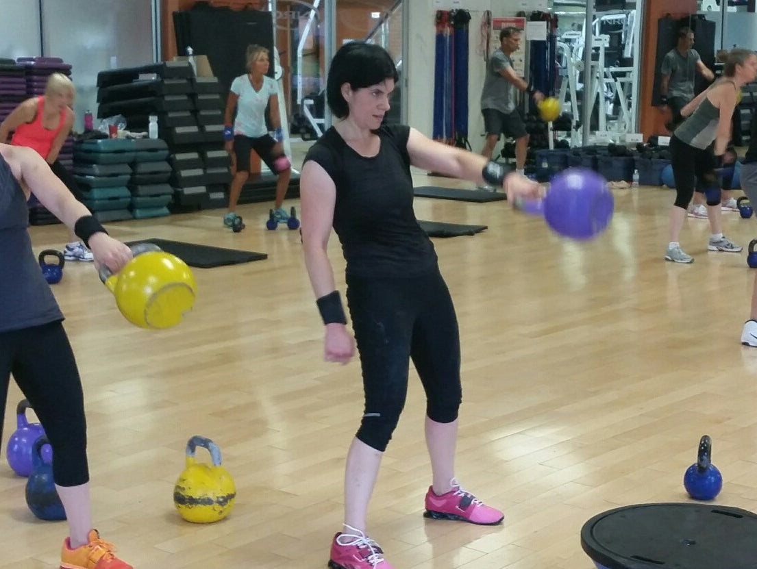 Kettlebell Fitness Class Receiving End ! (w/video's)