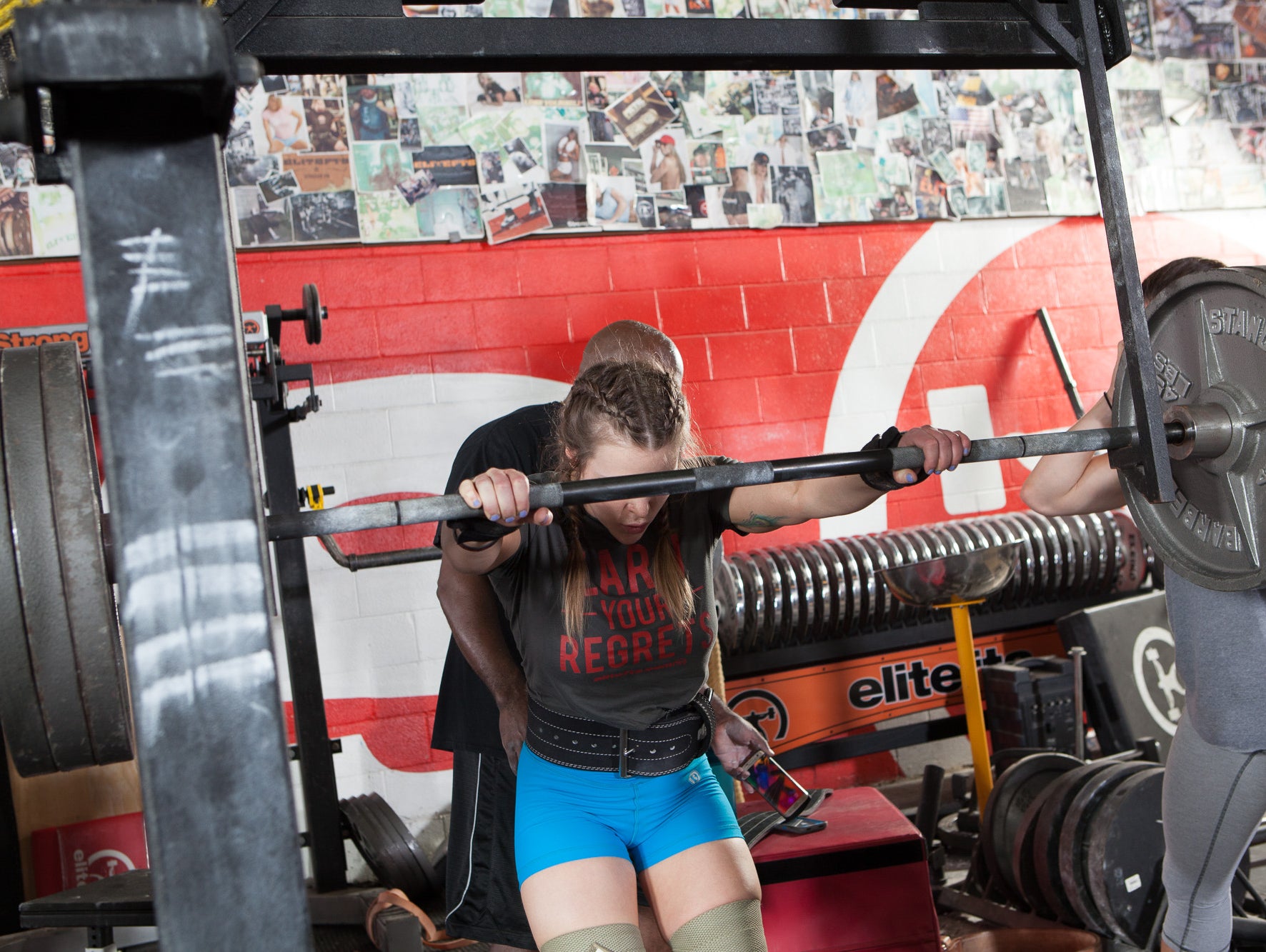 Main Squat - 5 Weeks Out - with video