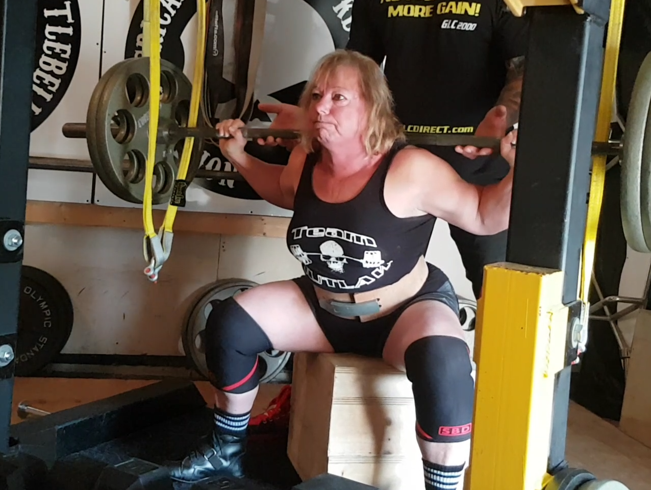 Box Squats & Trap Bar Deads!