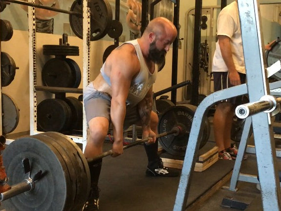 7/11- Raw Deadlifts, Raw Squats and April Harper squatting with the OBB Power Handles w/videos