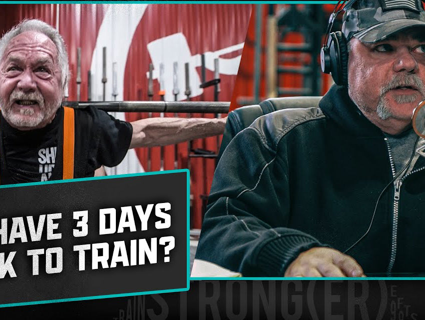 LISTEN: Table Talk Podcast Clip — Only Have 3 Days Per Week To Train?