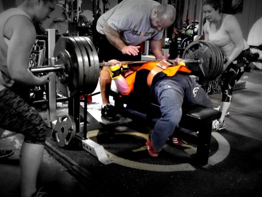 9-19-2015 Benching in my shirt