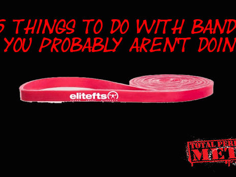 powerlifting, crossfit, strongman, bands, mini band, elitefts, elitefts.com, CJ Murphy, tpsmethod;