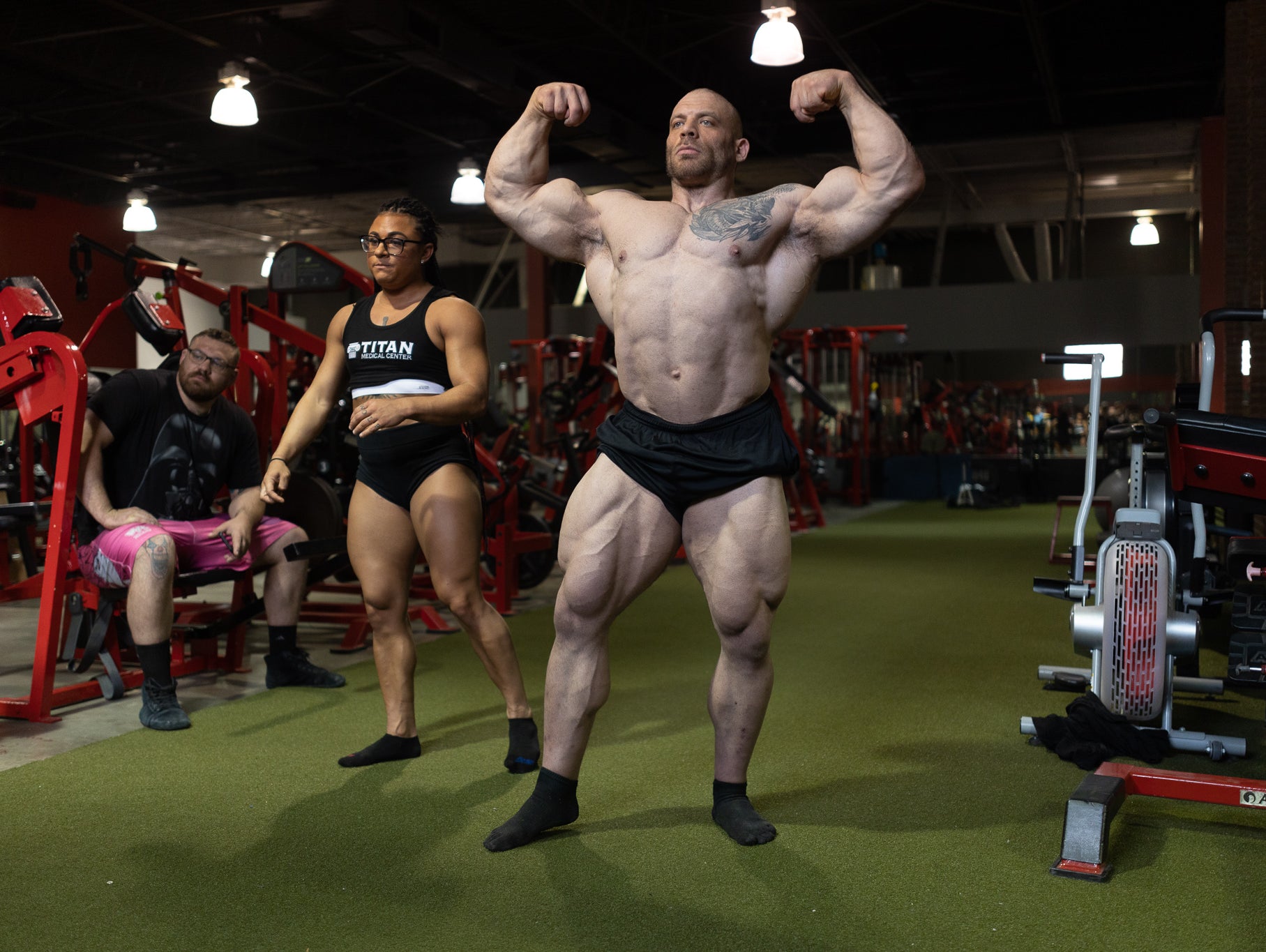 WATCH: Ben & Taylor Train an Olympian