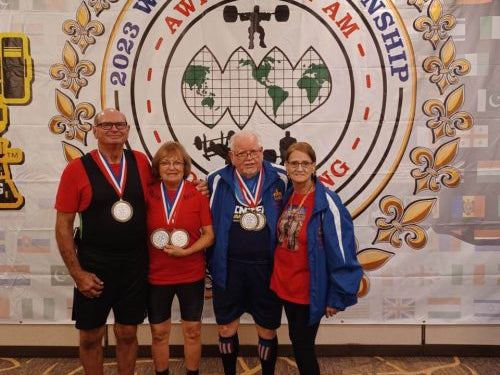 Congratulations yet again to my clients and friends, the 76 year old dynamic duo, Judy and Davey Reed!