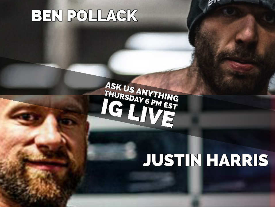 IG Live With Justin Harris & Ben Pollack