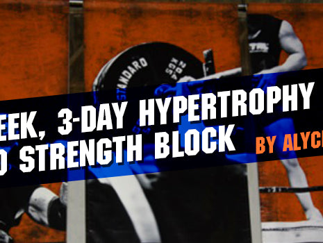 4-Week, 3-Day Hypertrophy and Strength Block