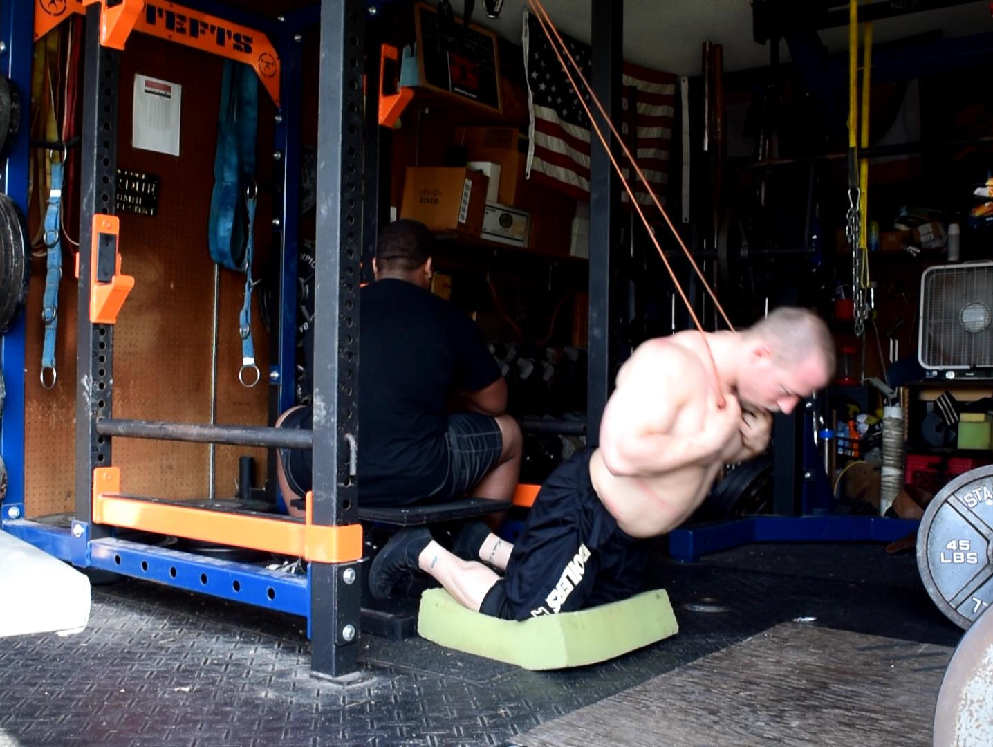 A Quick Leg Training Session