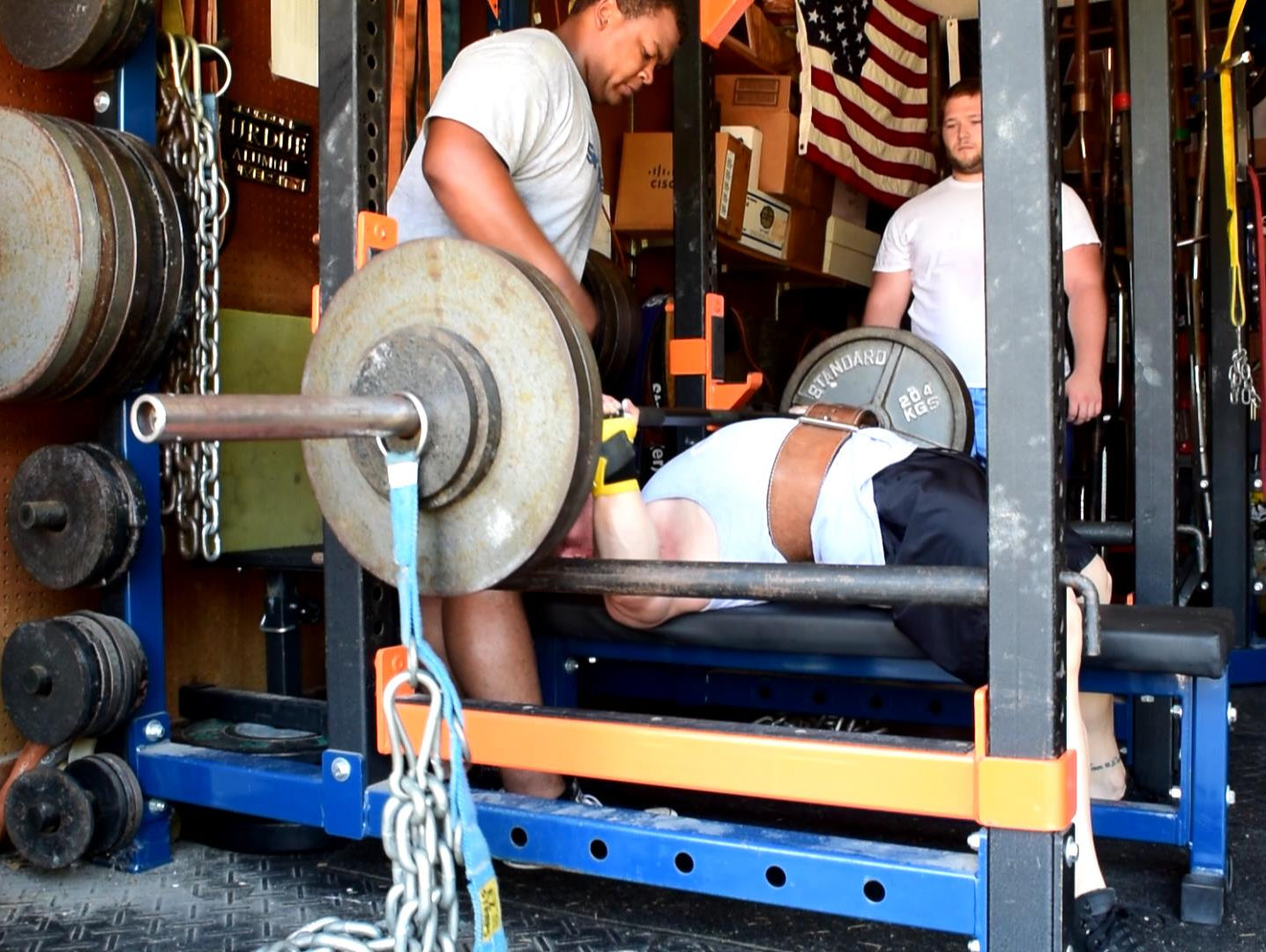 DE Upper: Final Real Training Session Before World's - 275x2 Bench Press vs Chains (w/VIDEO)