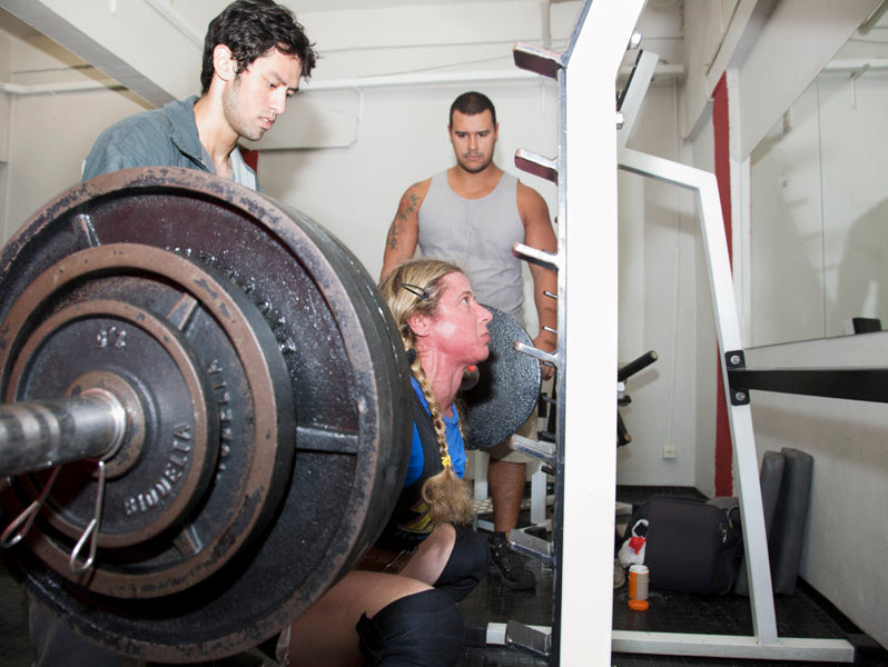 Surviving COVID and respiratory therapy - adding powerlifting lifts with weights