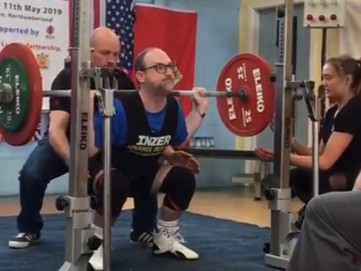 My Special Olympic Athlete, CJ Piantieri, competing in the UK.