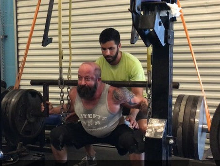 7/28- Raw Cambered Bar Squats w/video