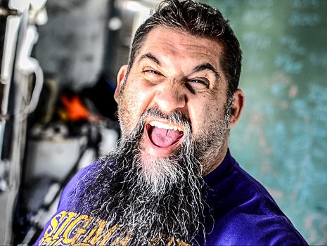 Speed Squats, Weight Releaser Bench Press and Log Press with CHAINS