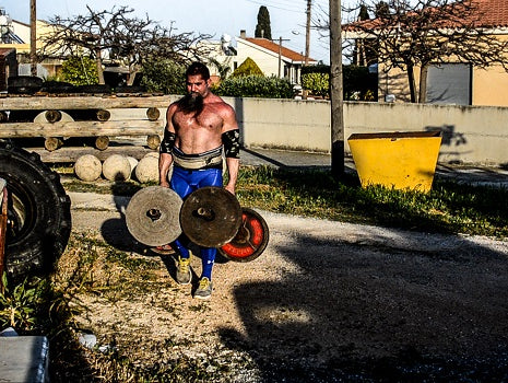 Strongman: PR Farmers, Stones, Log and Deadlift!