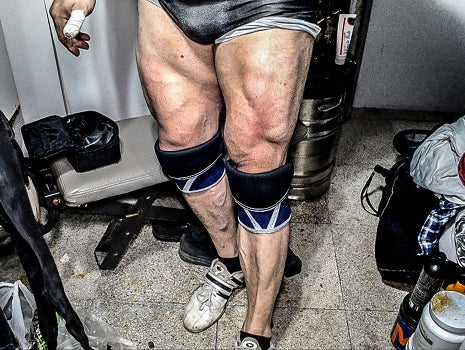 Homemade Sissy Squats With Bands!