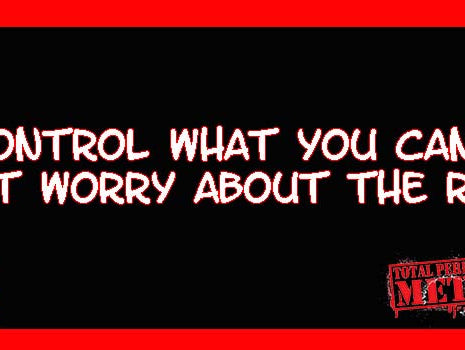 control what you can, CJ Murphy