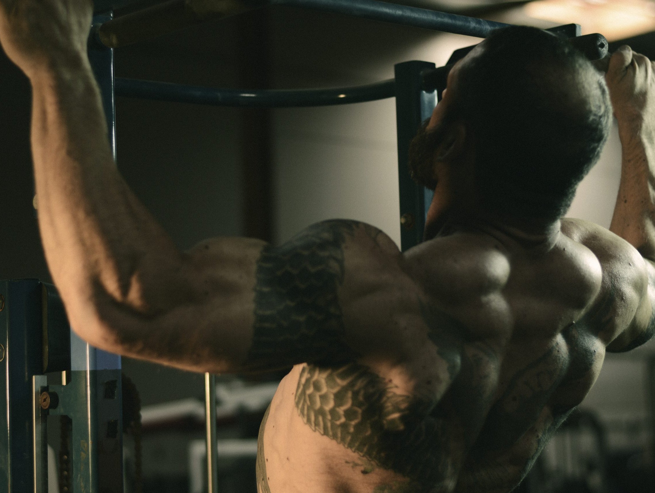 650lb NO Hand Front Squats - 225x60 Reverse Grip bench - 875x4 pull of 3" Blocks - All in a weeks training