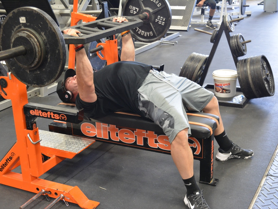 Wk3 Day2: ME Singles on Swiss bar floor press - 2018 APF/AAPF IL Raw Power Challenge