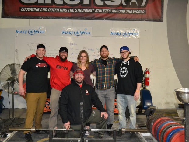 Brett Burton Deadlifting March 30th 2016