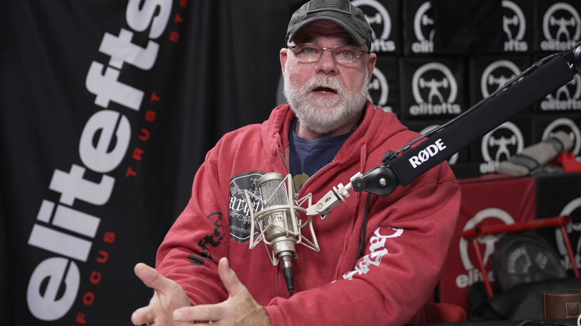 Dave at Table Answering Questions