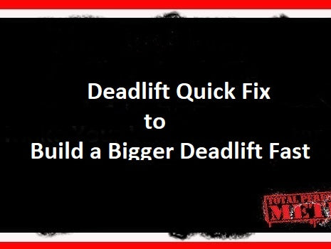 Deadlift Quick Fix to build a Bigger Deadlift FastBig Rig Charity Gig Truck Pull