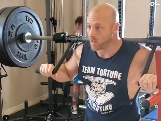 Are you having shoulder pain while you squat?