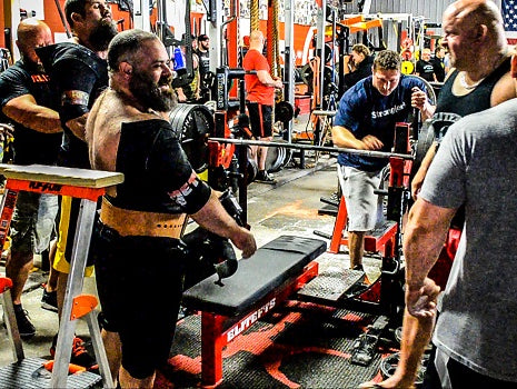 Benching With Giants!