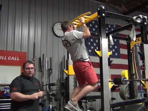 Standing OHP Wk 2 / Supersetting Chin-Ups with Everything
