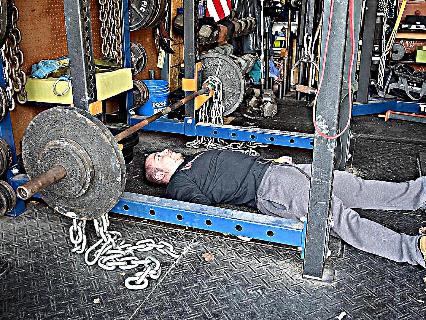 DE Upper: Speed Floor Press, Wide Grip, Back Work (w/VIDEO)