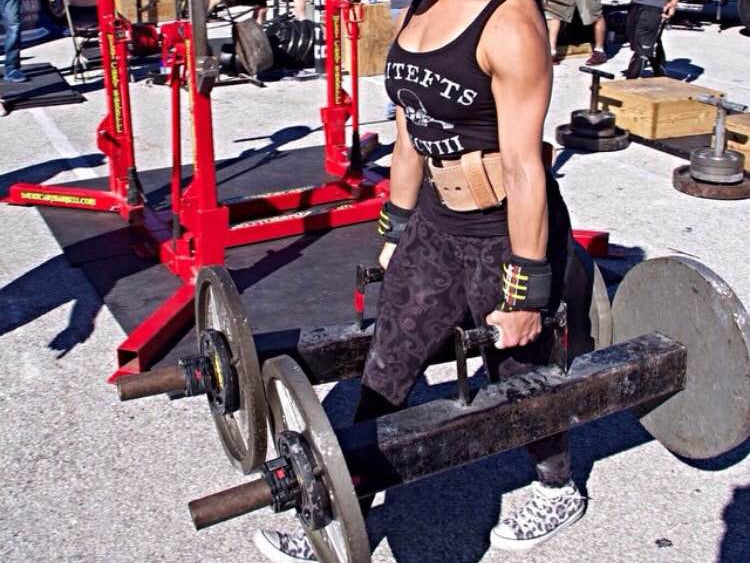 Deadlifts against bands - 3 weeks out