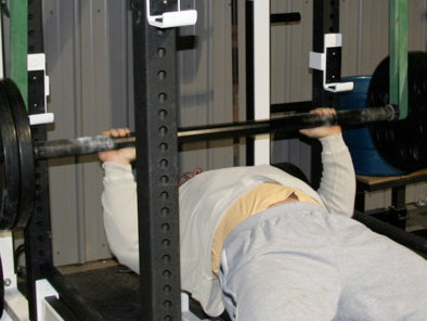 Max Effort Upper: Fat Bar Benching vs Chains, Triceps