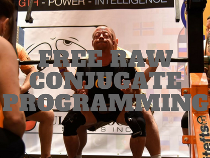 FREE RAW CONJUGATE PROGRAMMING - STARTS OCTOBER 2ND