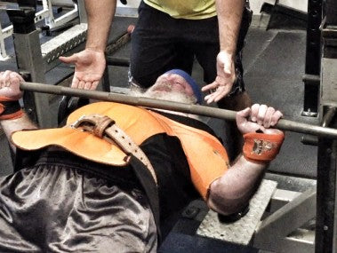 Bench Training / 13 weeks out / 29 weeks post-op