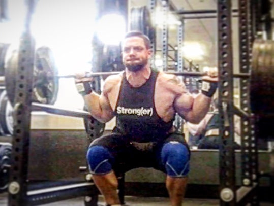 March 2018 Week 4 - Day 3: Squats up to 445x8, 475, 505