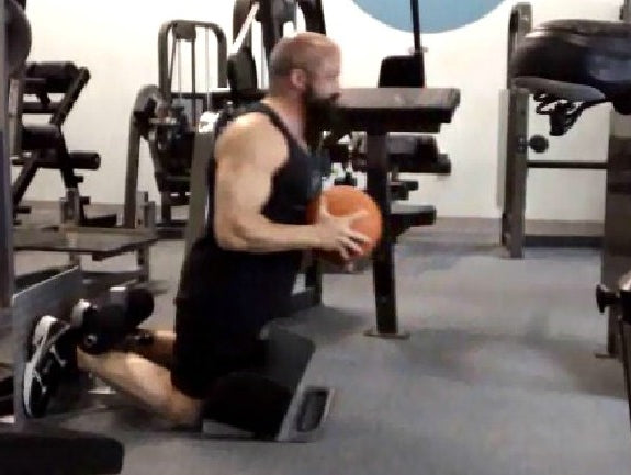 7/22- Accessory work w/video of another way to add resistance using the Home GHR