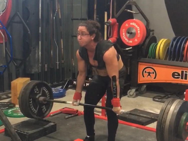 Squats and speed pulls