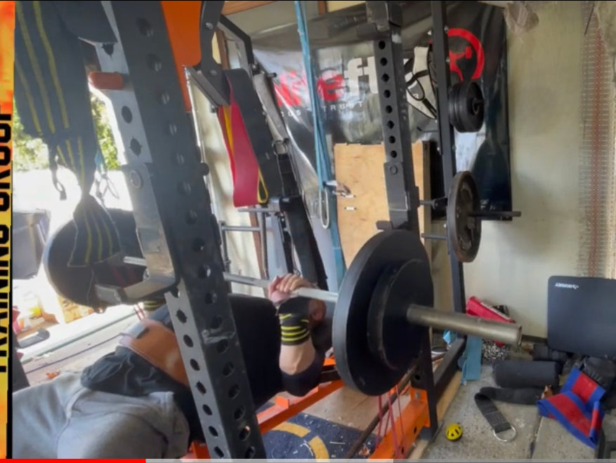 DEADSTOP PRESSES OUT OF SAFETY STRAPS