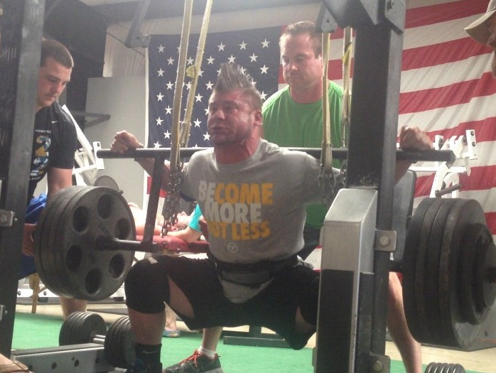 5/3/1 WK 2 Day 1 Squats top set 505