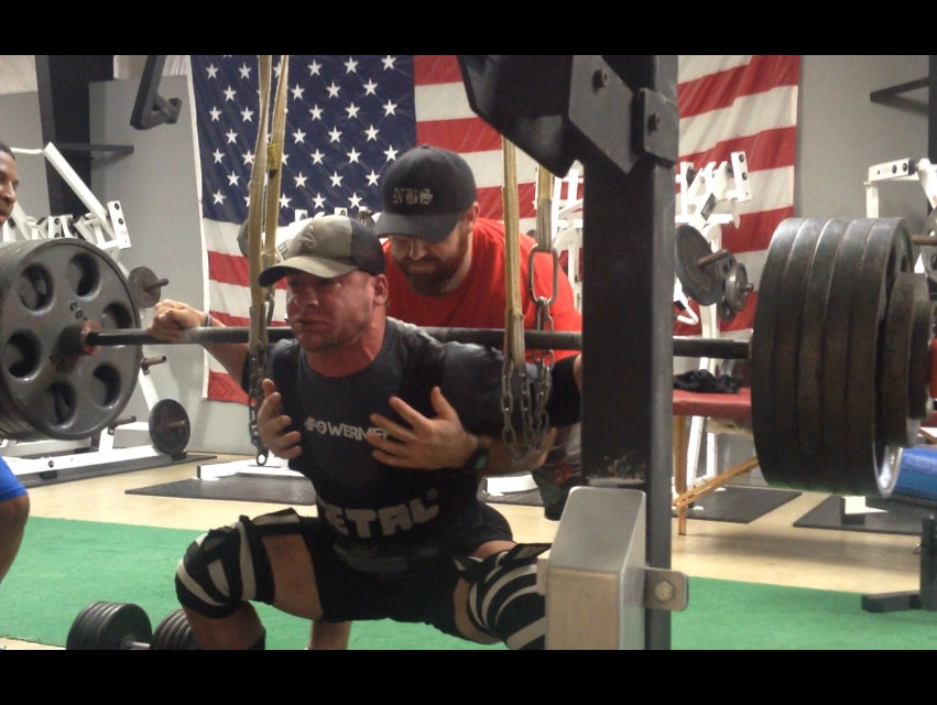 LETS PEAK- 1RM Squats against chains