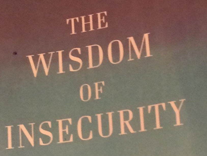 The Wisdom of Insecurity Ch. 5
