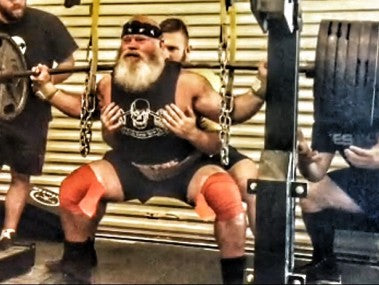 Squat Training - sometimes you miss a rep