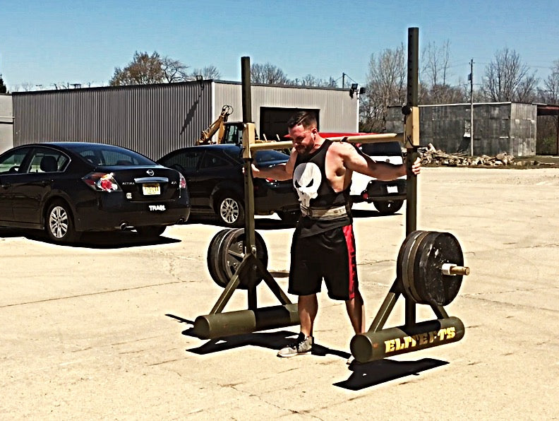 Beltless Deadlifts Wk3: 505x3 / 760lb Super Yoke Walk/Trash Talking Session (Video)