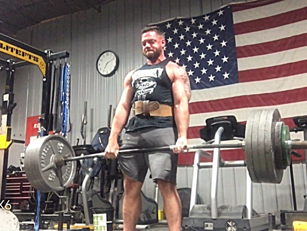 First Day of 5/3/1: 3s Week for Deadlift - 475x6 (Video)